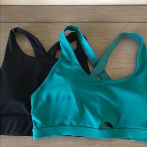 2 Fabletics Sport Bra - Size L
